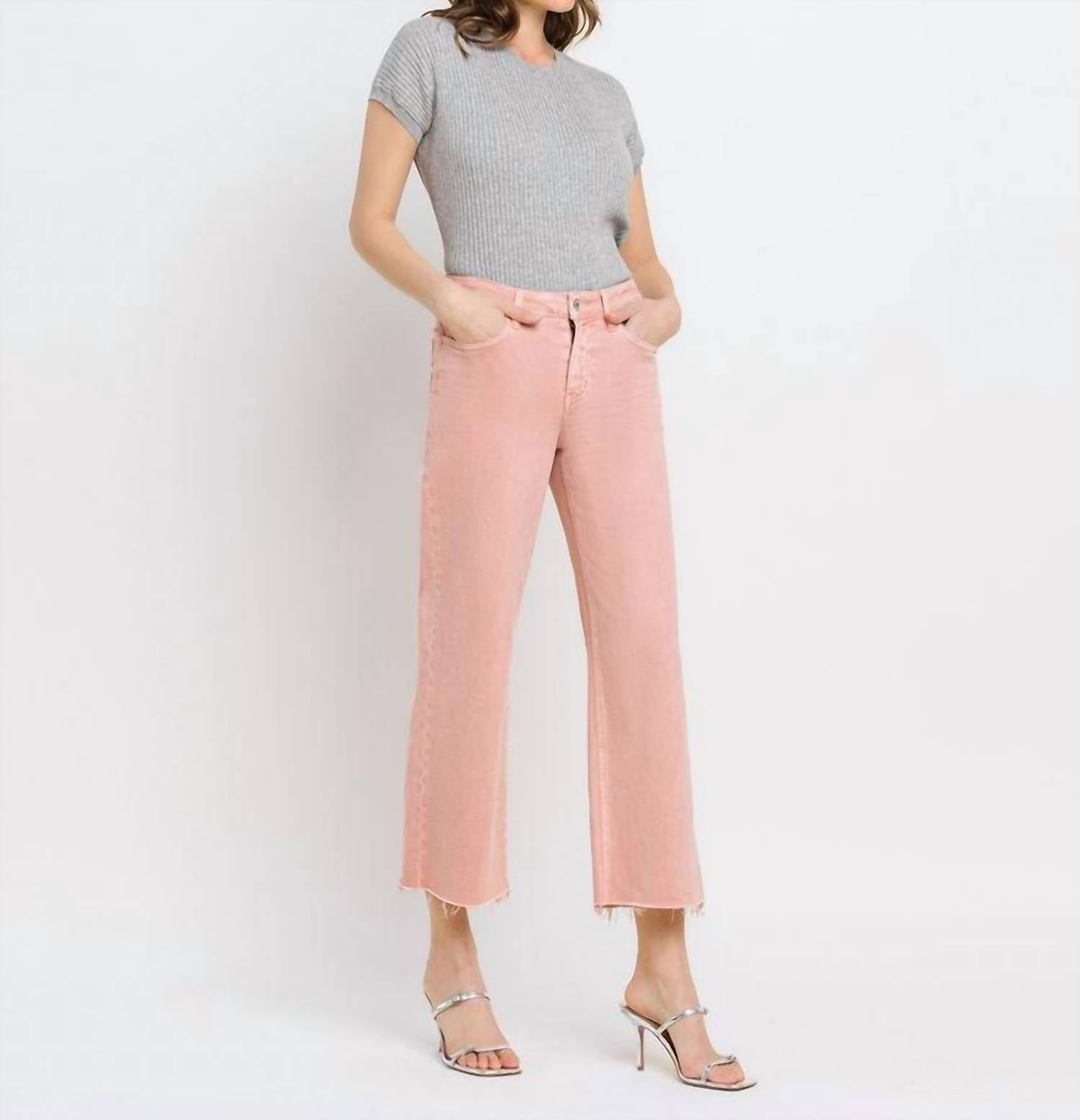 Vervet By Flying Monkey - Olivia Jeans Pink