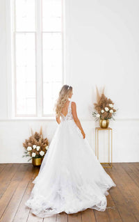 Stella York - Floral Lace Wedding Dress