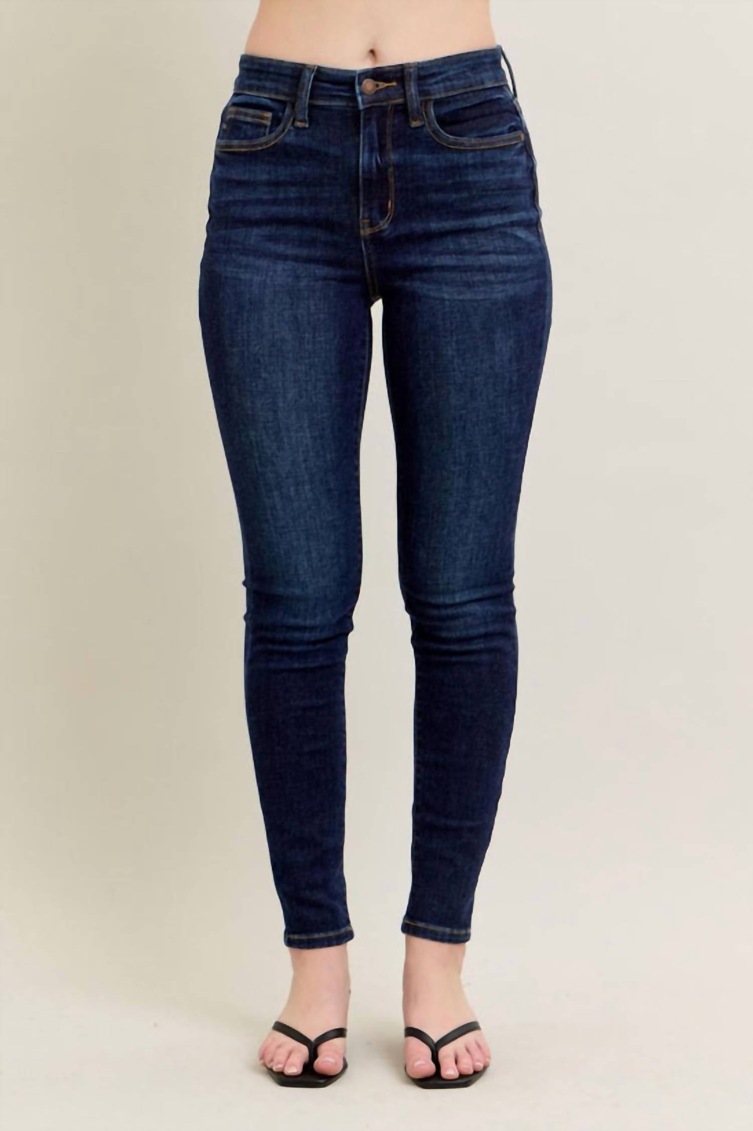 Judy Blue - High Waist Handsand Skinny Denim Jean