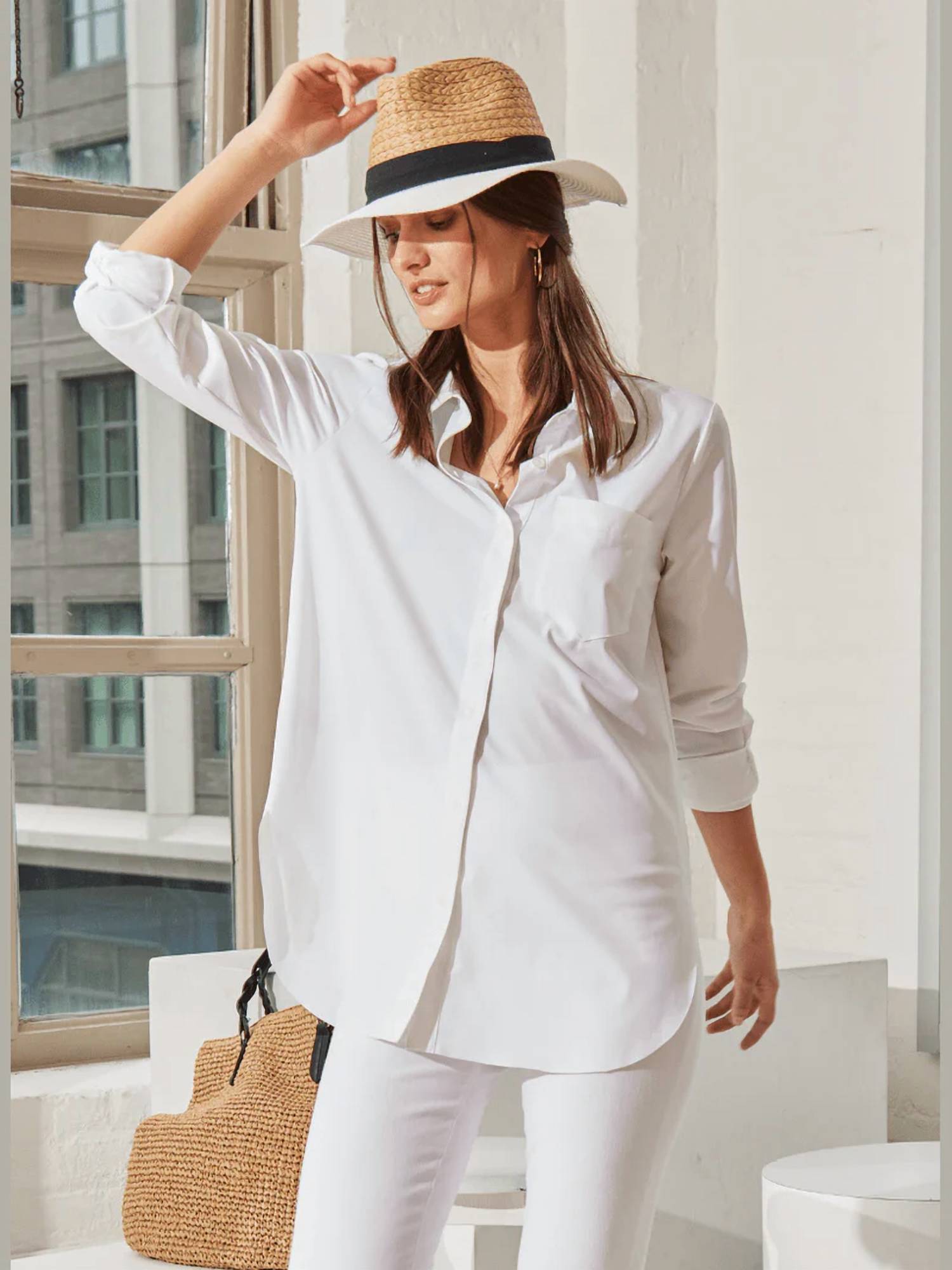Lysse - Schiffer Performance Button Down Blouse