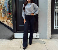 Molly Bracken - Sequin Open Back Sweater