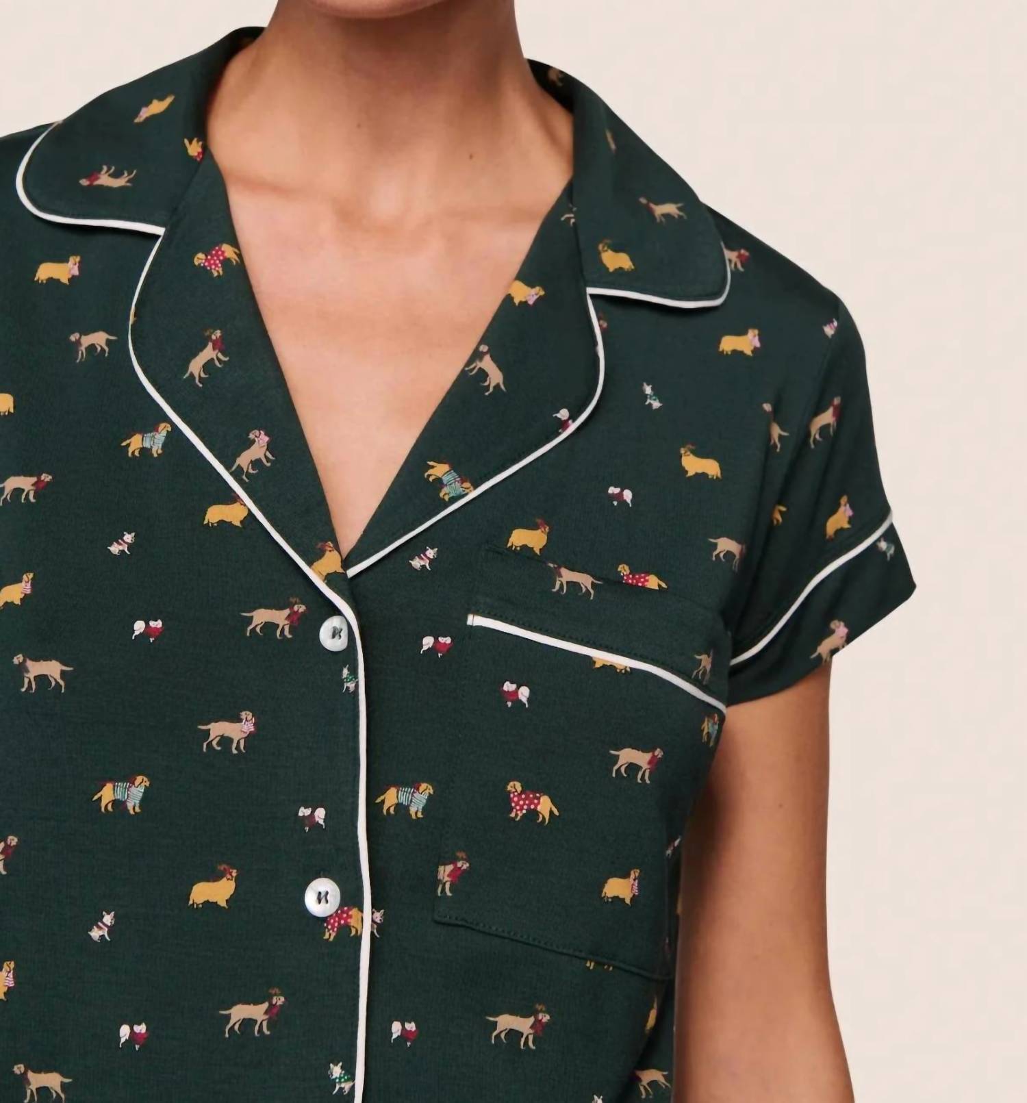 Eberjey - Gisele Printed Short Pajama Set