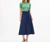 TANYA TAYLOR Diane Knit Top in meadow green - women's t-shirt