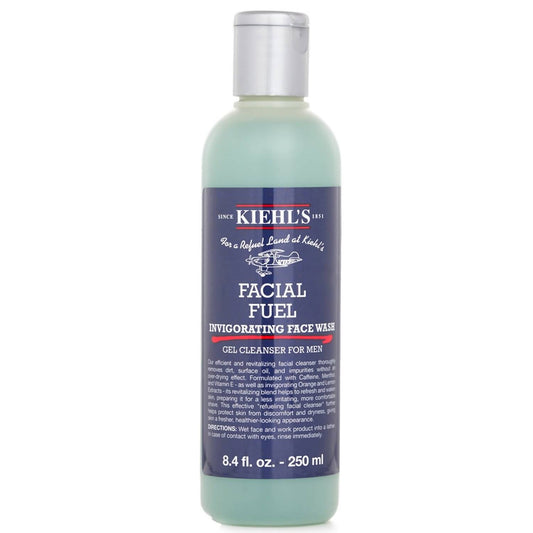 Kiehl'S - Facial Fuel Energizing Face Wash Gel Cleanser For Men 8.4oz (250ml)