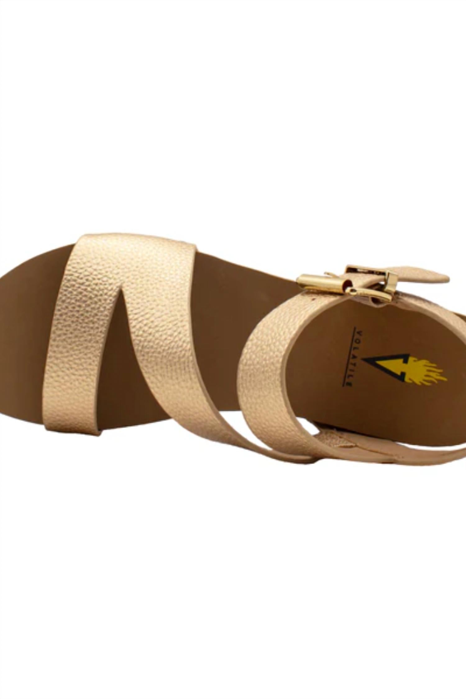 Volatile - Women's Biloxi Wedge Heel Sandals
