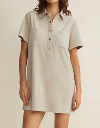 Z Supply - Kellie Faux Suede Mini Dress