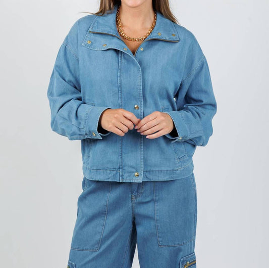 Hinson Wu - Louise Long Sleeve Denim Jacket