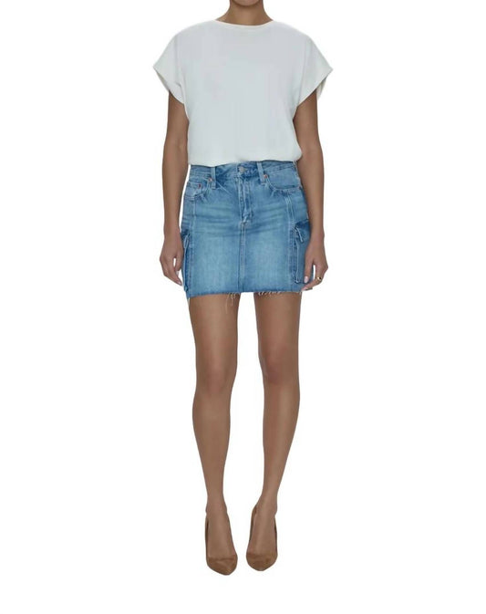 Pistola - Rhea Mid Rise Mini Skirt