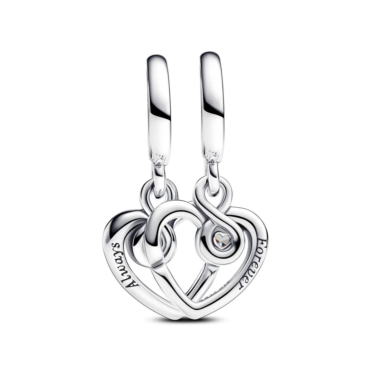 Pandora - Women's Forever & Always Splittable Dangle Charm