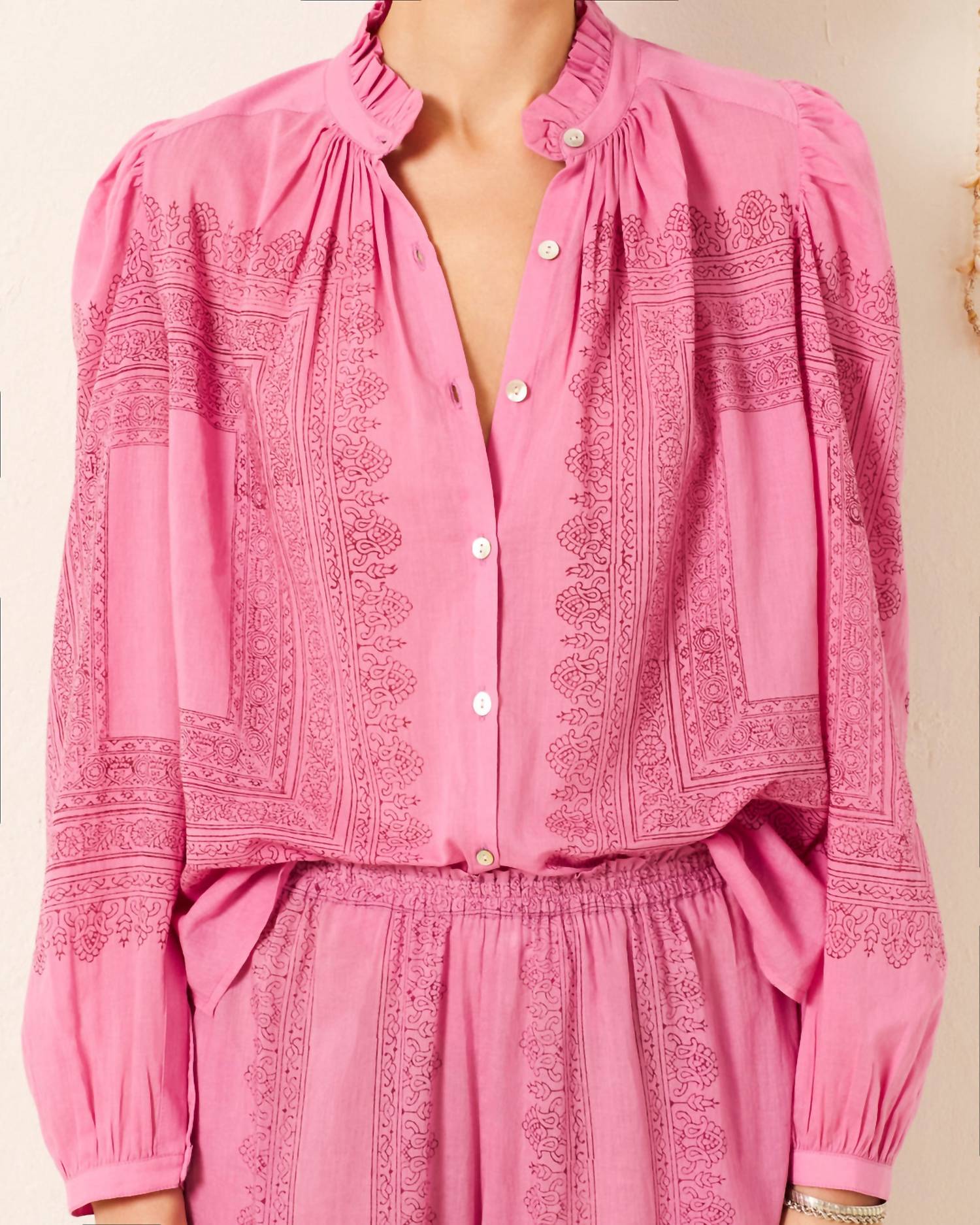 Alix Of Bohemia - Annabel Pansy Tile Shirt