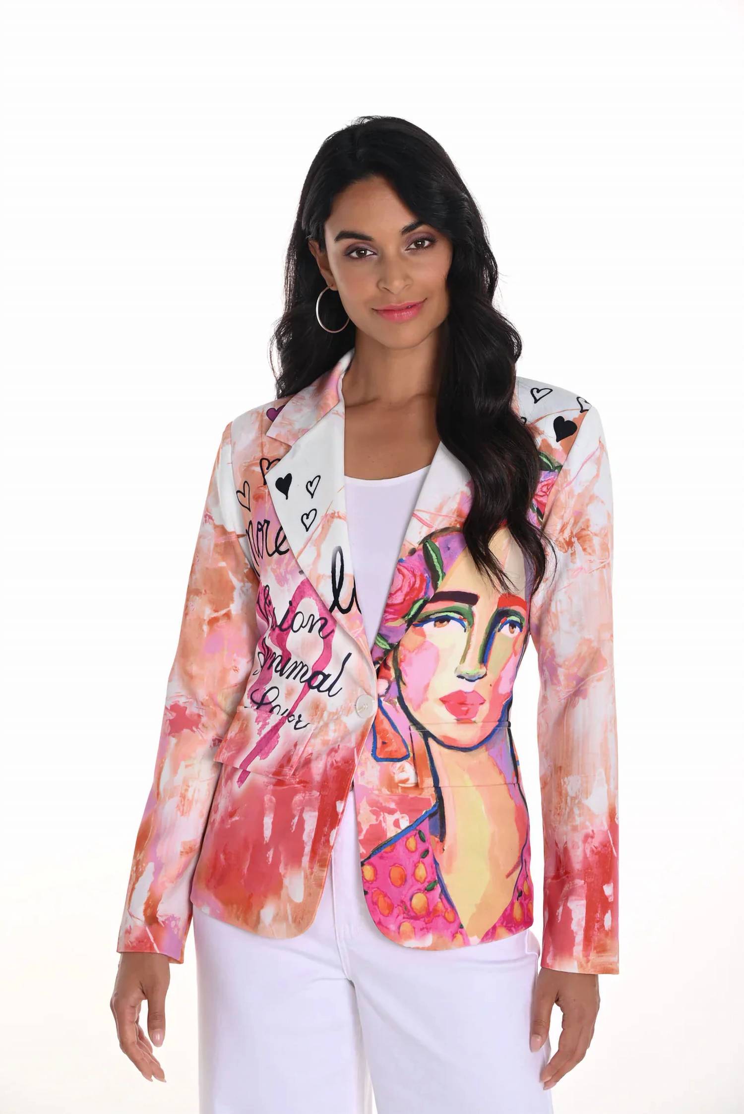 Frank Lyman - Patrice Abstract Blazer