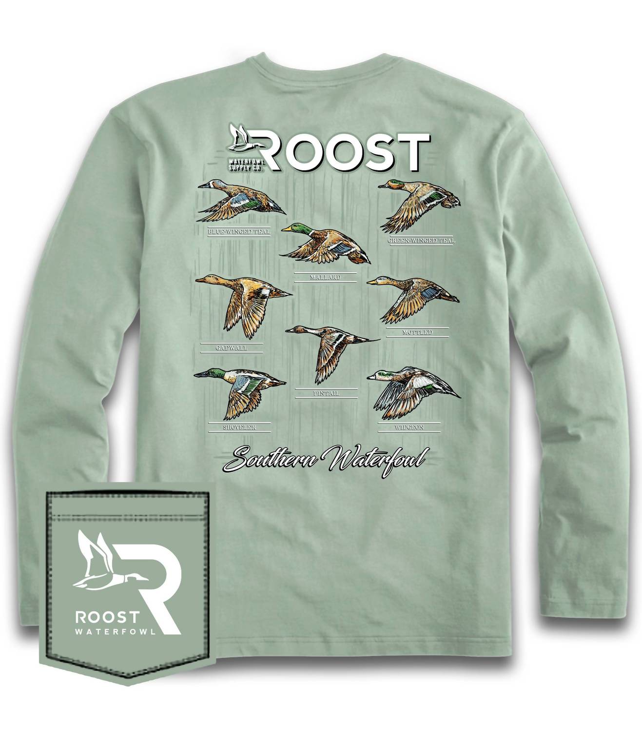Fieldstone - Kid's Roost Southern Waterfowl Long Sleeve Tee