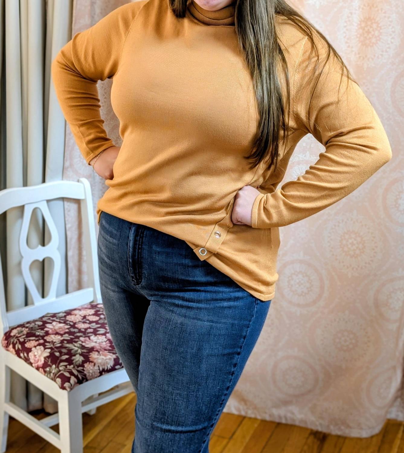 N Touch - Missy Gromet Detailing Sweater - Plus