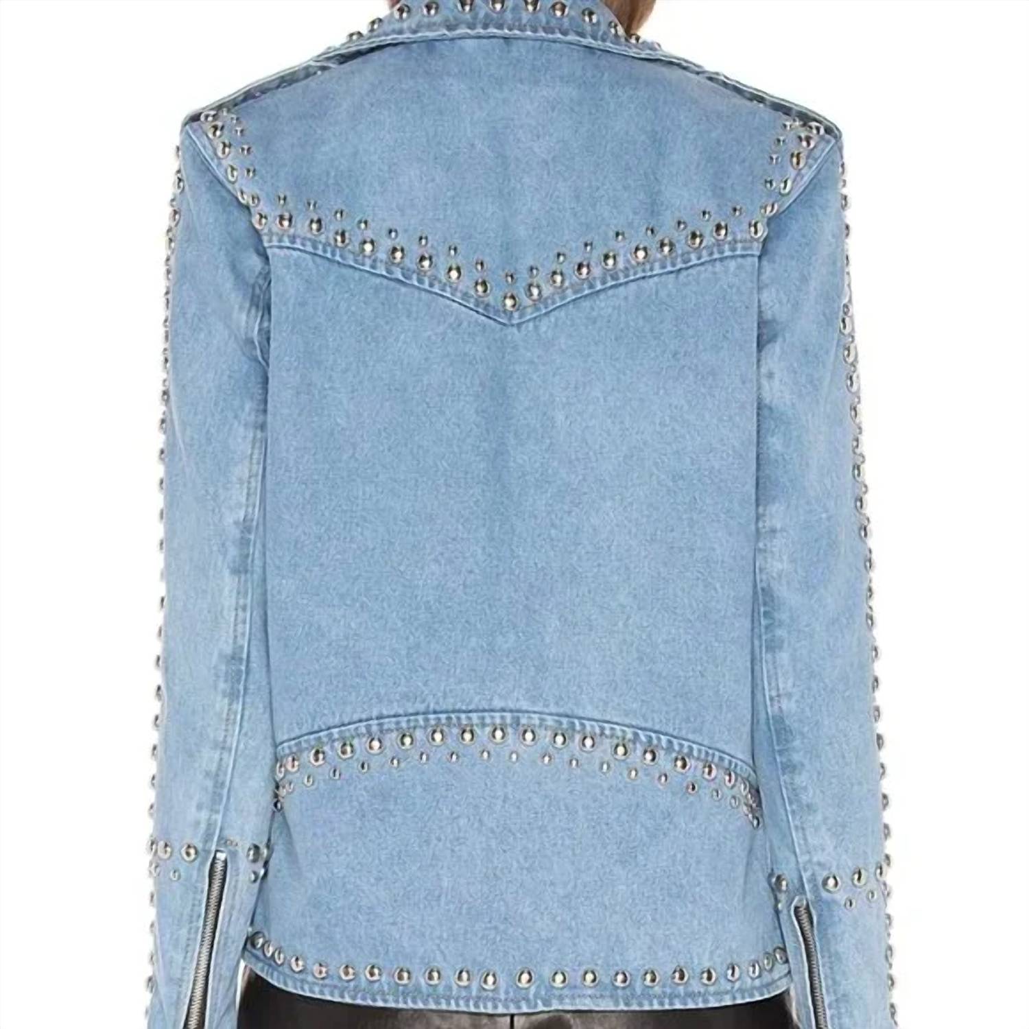 Adore - Silver Embellished Jacket