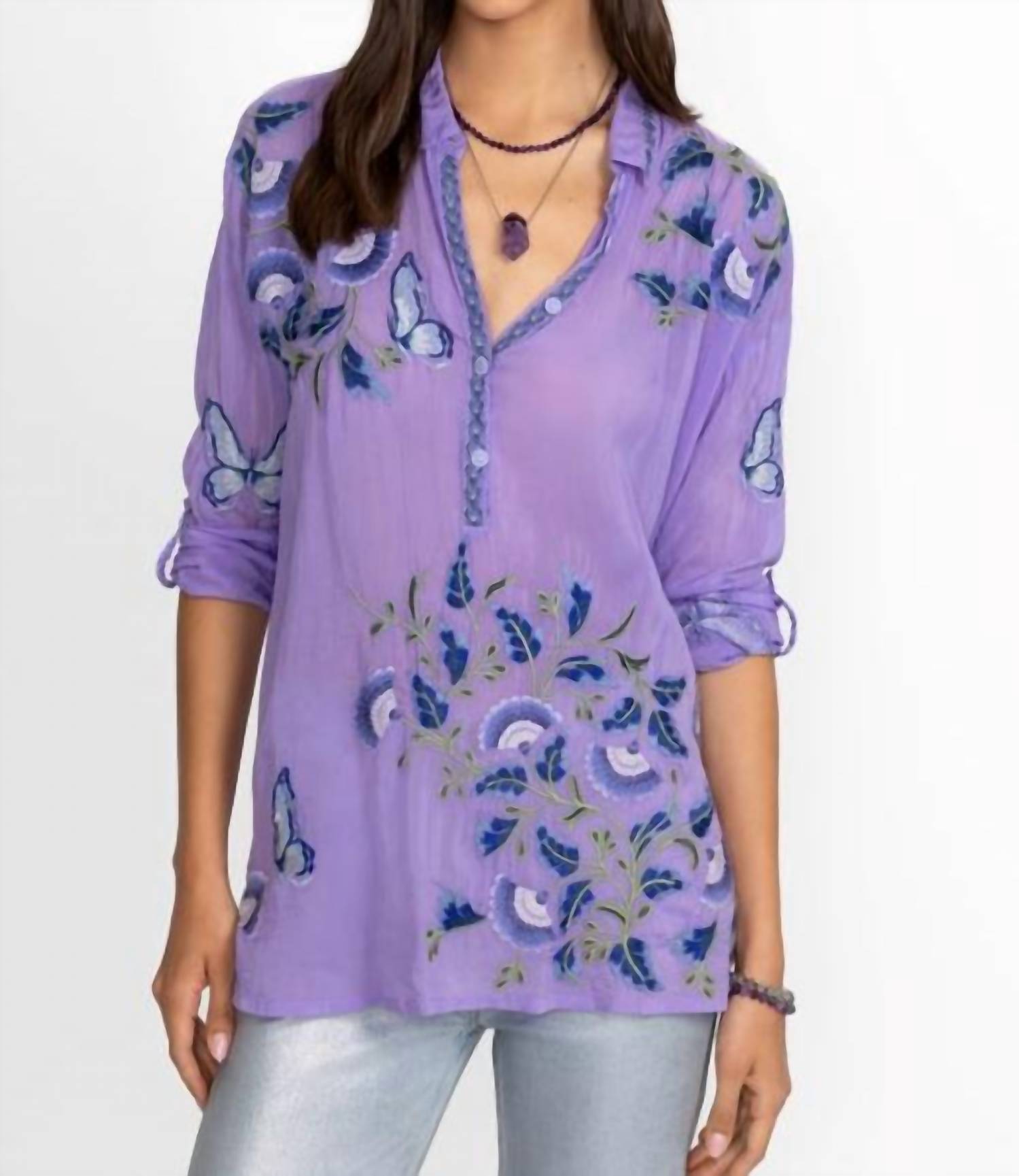 Johnny Was - SLIM AUDREY TUNIC AMELIA