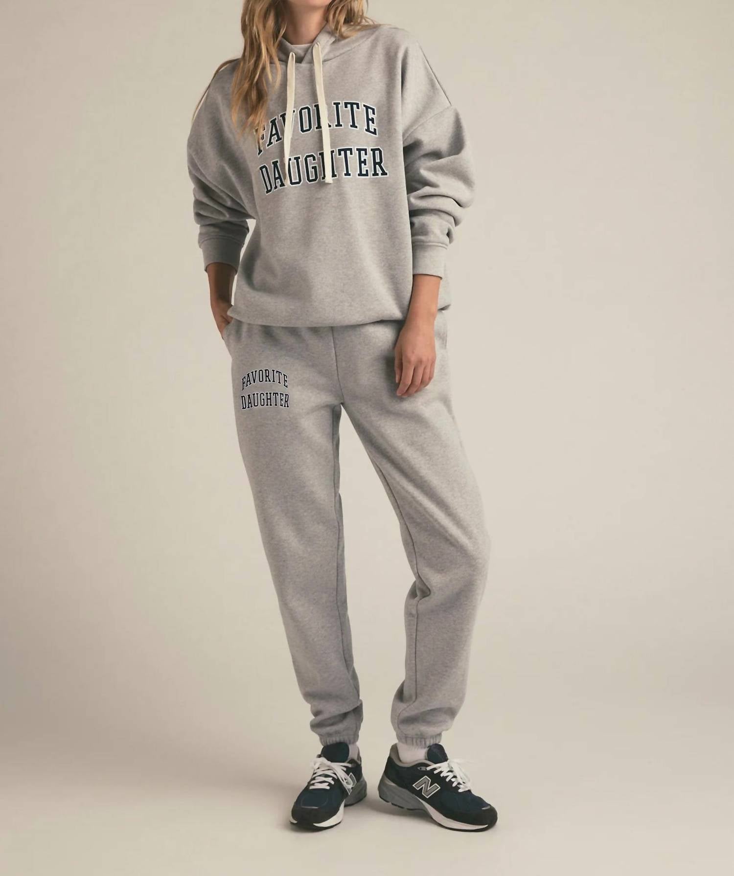 Favorite Daughter Collegiate Joggers in heather grey - women's pants - view 5