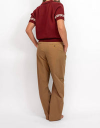 ALIX OF BOHEMIA Lessi Knit Top in red mesa 1 - women's blouse - view 5