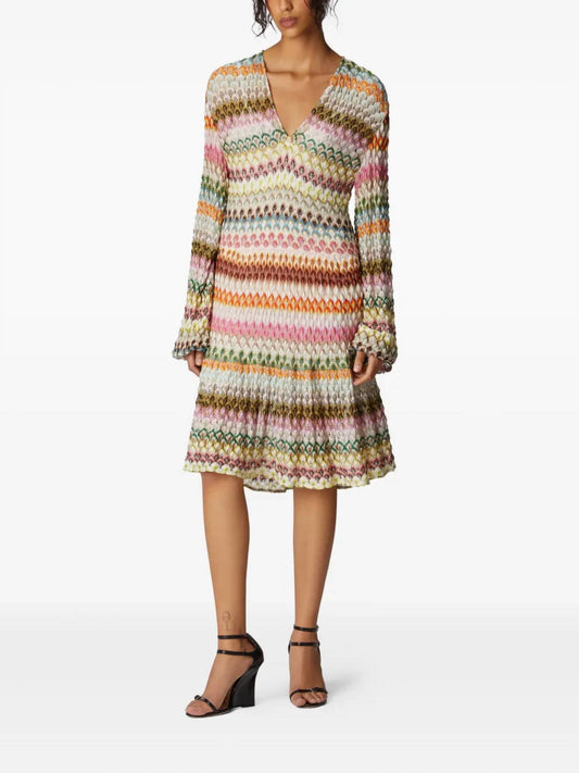 Missoni - Long Sleeve Dress