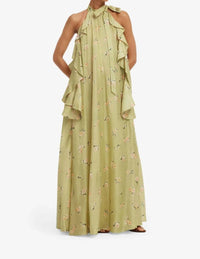 Leo Lin - Anne Ruffled Maxi Dress