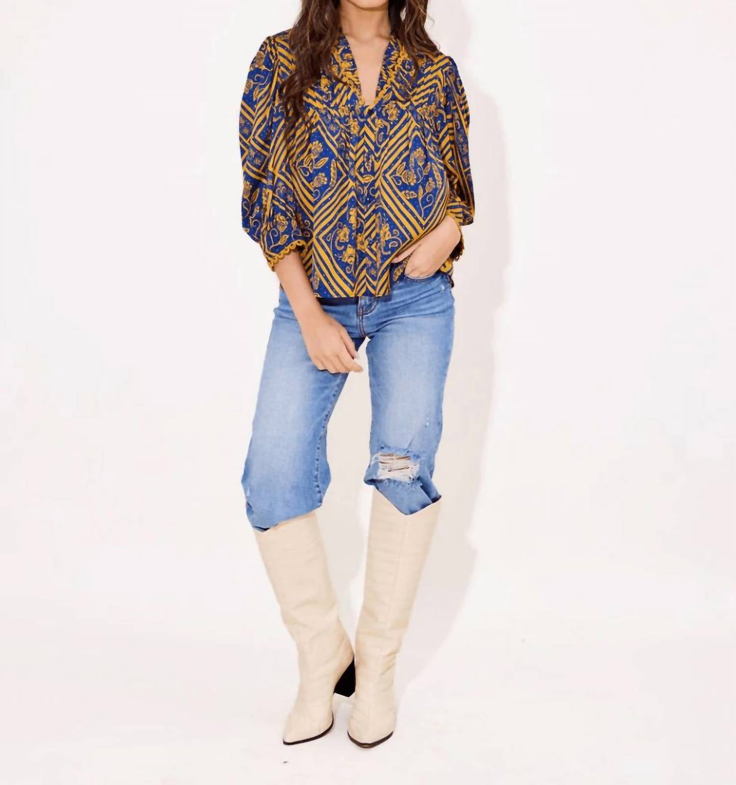 Alden Adair - Blake Flourish Top