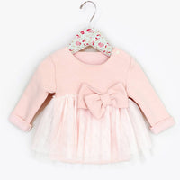 Mae Li Rose - Girls' Lily Lace and Bow 2-Piece Tunic and Legging Set