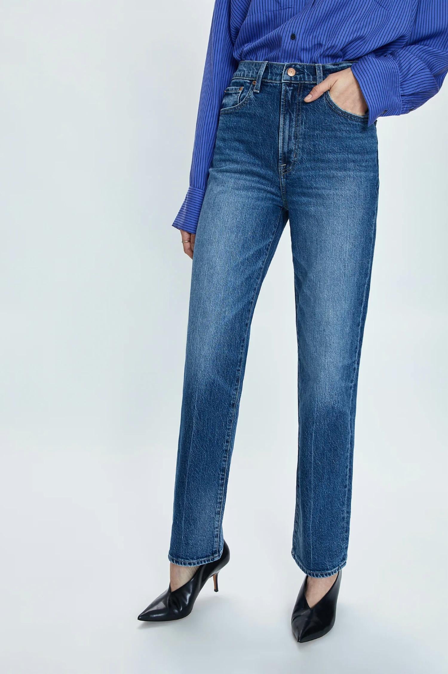 Pistola - Cassie Super High Rise Straight Leg Jeans