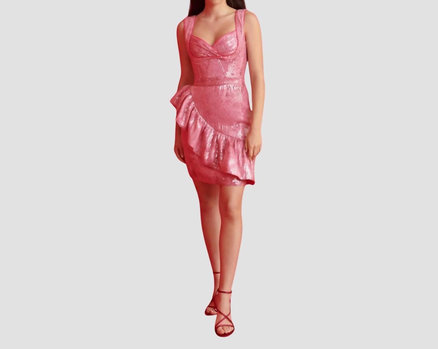 CELiA B Nova Sweetheart Mini Dress in pink - women's dress