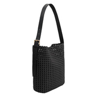 Melie Bianco Celine Shoulder Bag in black - women's bag - alternate view