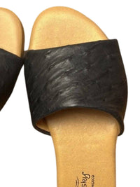 Agave Sky Women's Eva Flat Sandal in black - women's sandal - alternate view
