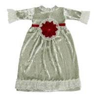 Haute Baby - "Evelyn" Newborn Holiday Gown