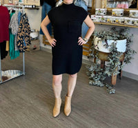 Zenana - Classic Sweater Mini Dress
