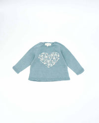 Fina Ejerique - Girl's Heart Knit Sweater
