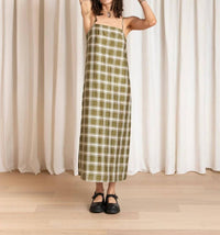 Ali Golden - Square Neck Slip Dress