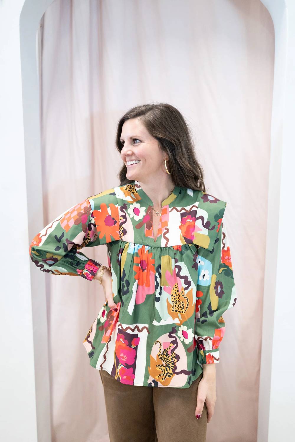 Crosby By Mollie Burch - Untamed Gaines Top