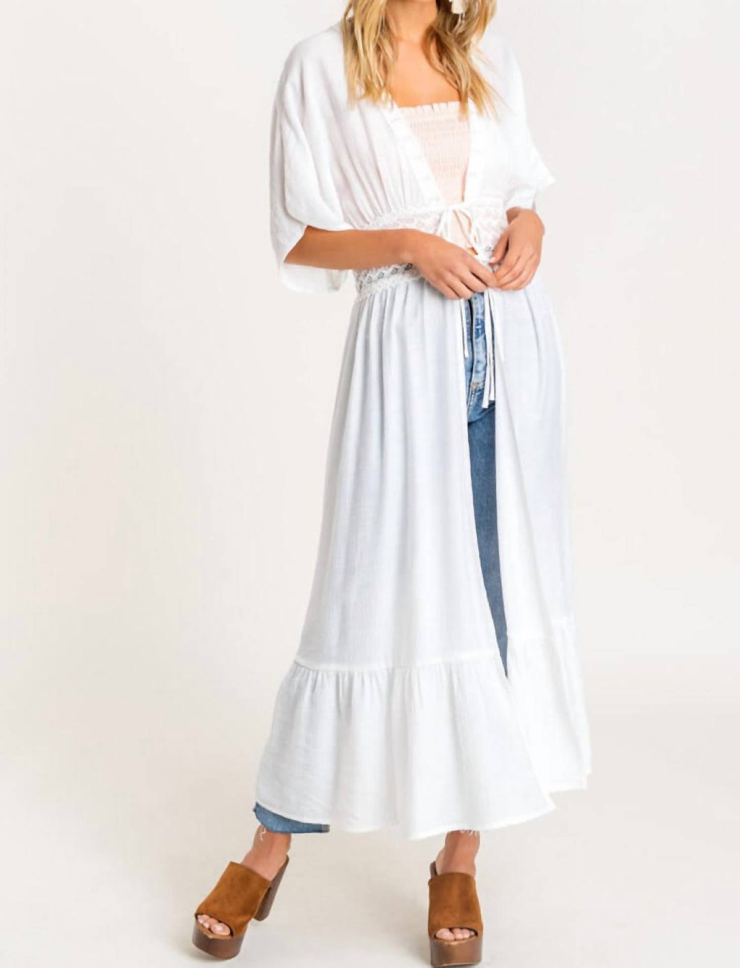Andreia Lace Duster