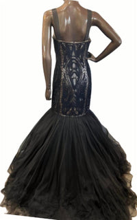 LM Collection Lace Mermaid Gown