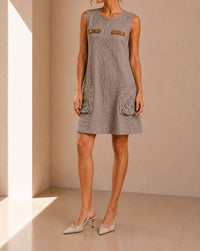 Pier Antonio Gaspari - Minimalist Sleeveless Mini Dress