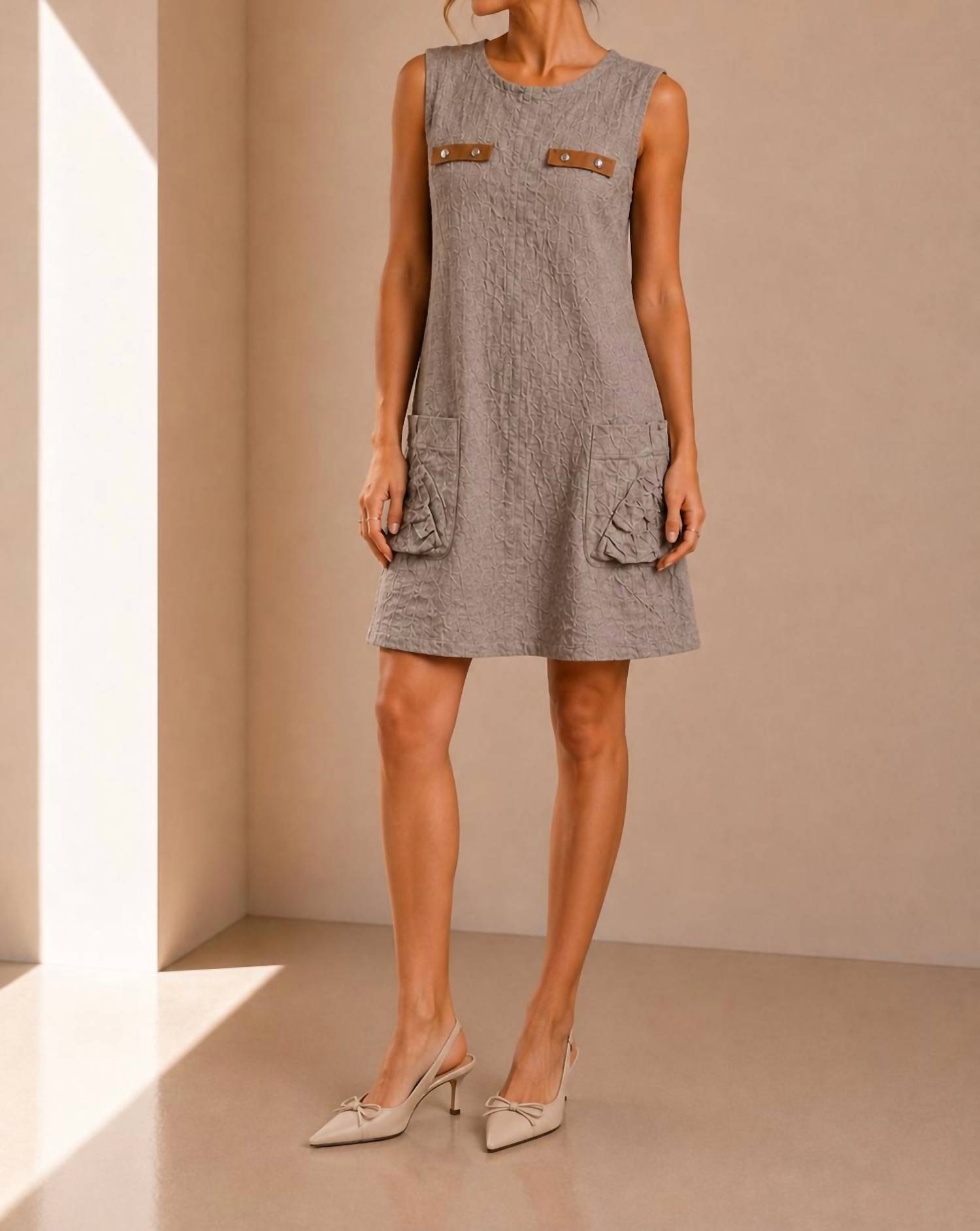 Pier Antonio Gaspari - Minimalist Sleeveless Mini Dress