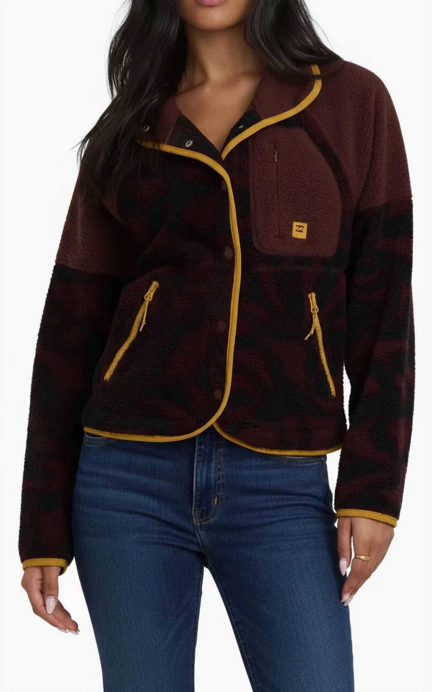 Billabong - Popoyo Snap Up Fleece Jacket