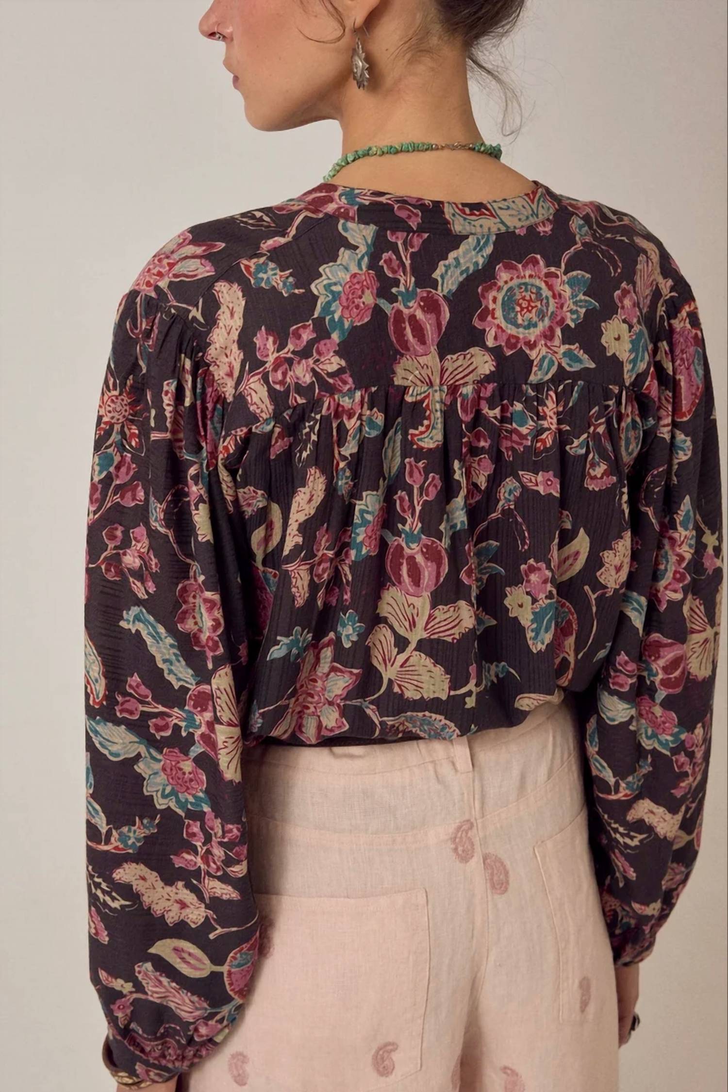Maison Hotel - Wild Iris Luna Shirt