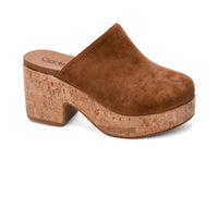 Corkys Footwear Women's Watch Your Step Platform Clogs in tobacco - women's shoe - alternate view
