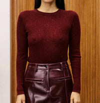 Frnch - Geranium Sequined Sweater