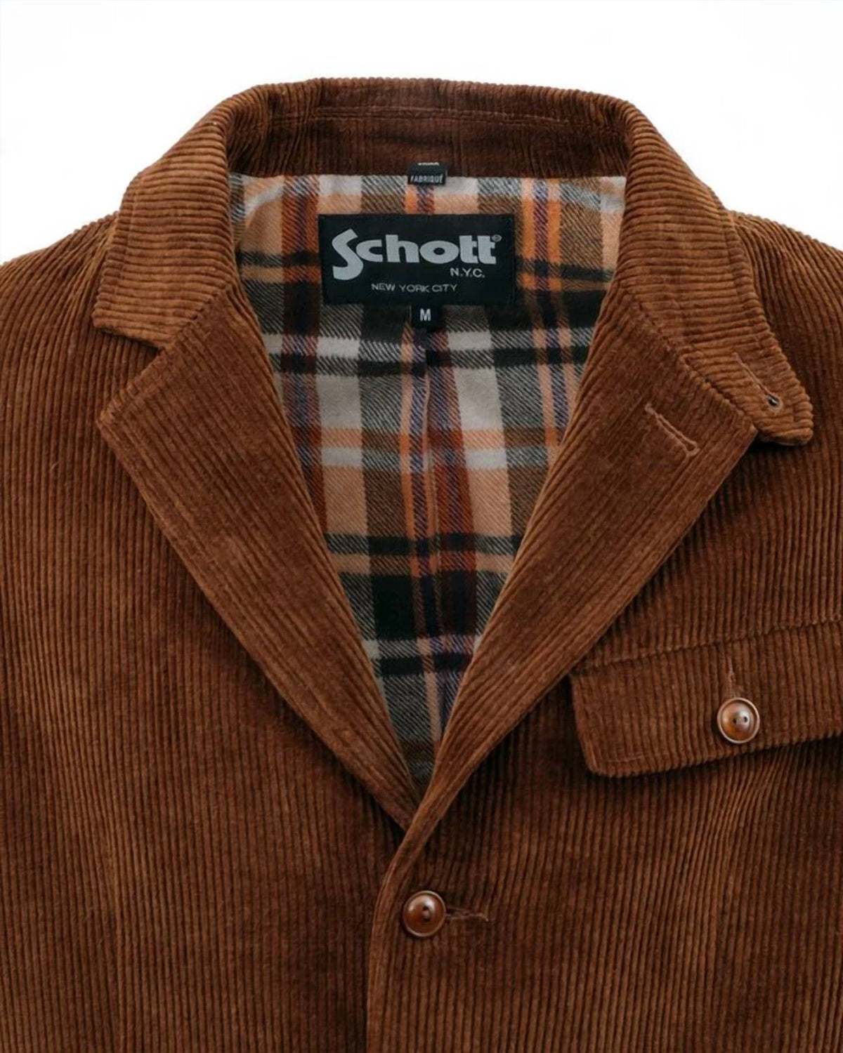 Schott N.Y.C. - Men's Corduroy Weekender Blazer