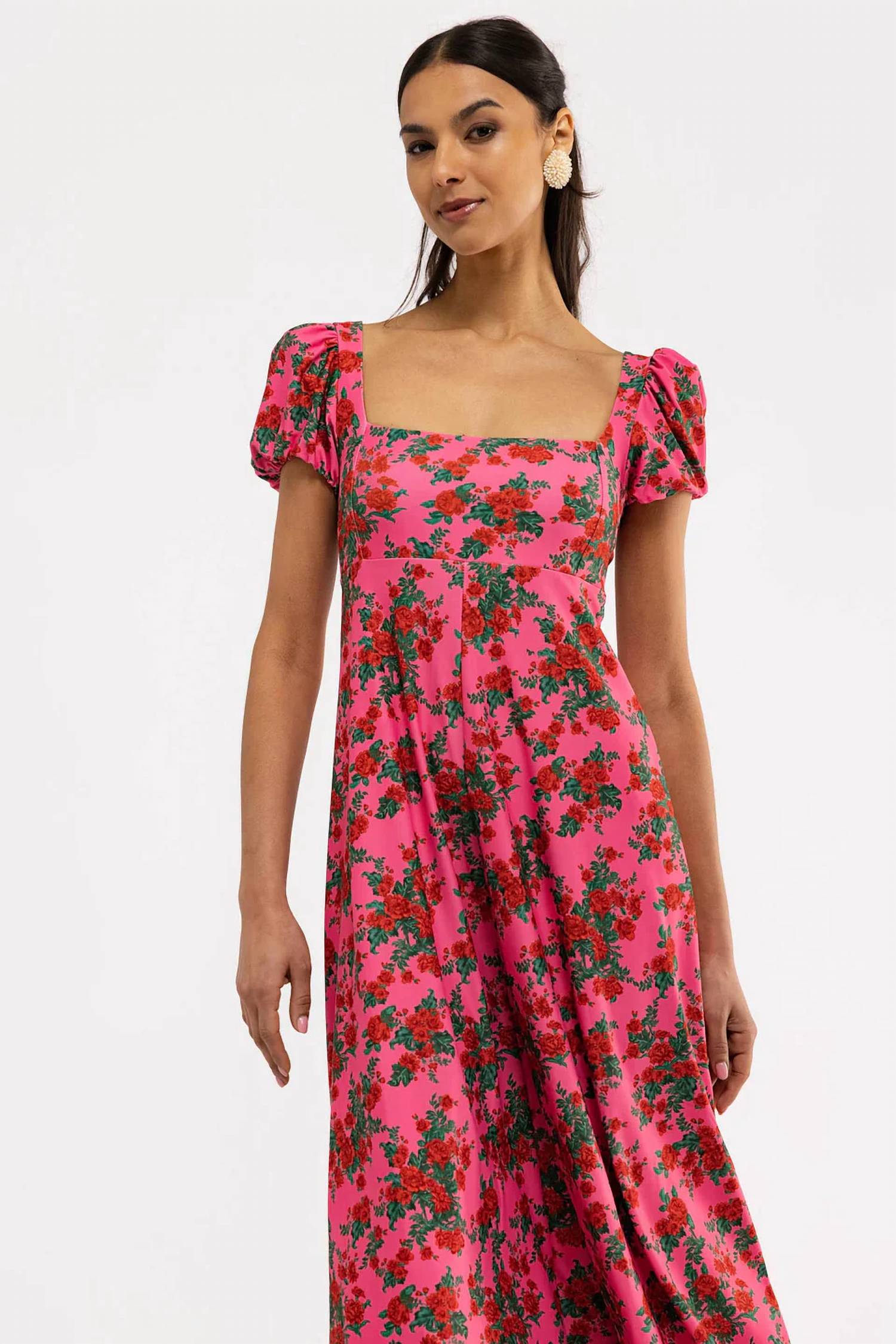 Smith & Quinn - Rosalie Square Neck Midi Dress