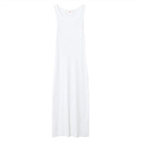 XIRENA Women's Ashleigh Rib Dress in white - women's dress - alternate view