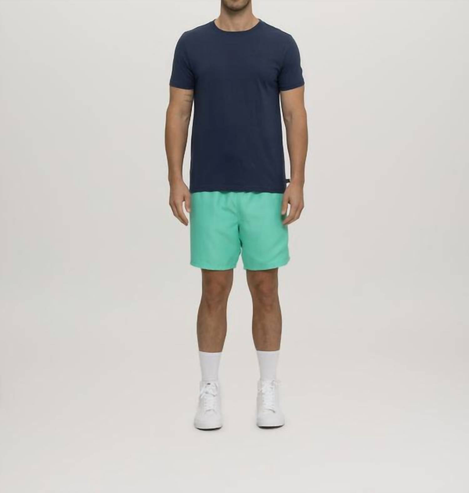 Maui & Sons Men's Party On Pool Shorts in mint - men's swimwear - alternate view