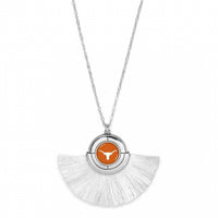 Judson & Co. - Women's Licensed Texas Longhorn Tassel Pendant Necklace