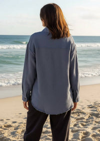 O'Neill - Frayed Hem Lightweight Top