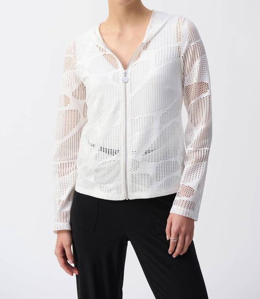 Joseph Ribkoff - Mesh Hoody