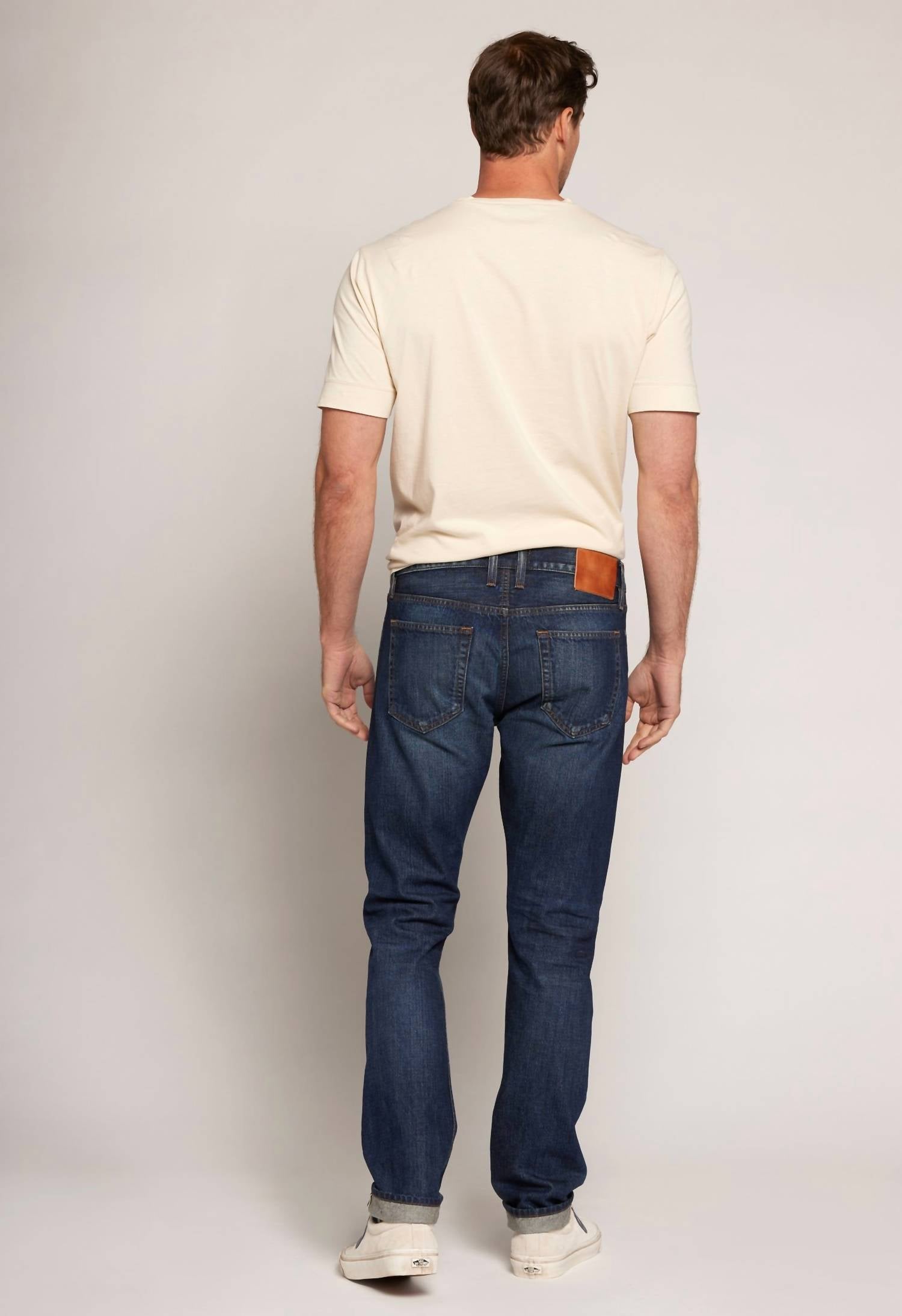 CURRENT/ELLIOTT Waylon Straight Jean in rowdy - men's jeans - detail view